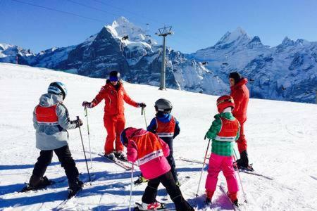 Wetterhorn, Eiger, Jungfrau, Amazing! Apartment Grindelwald Luaran gambar