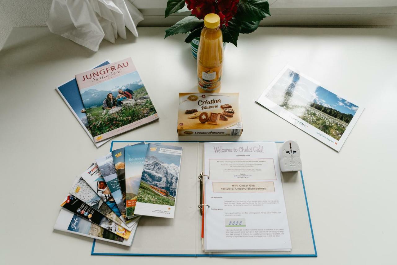 Wetterhorn, Eiger, Jungfrau, Amazing! Apartment Grindelwald Luaran gambar